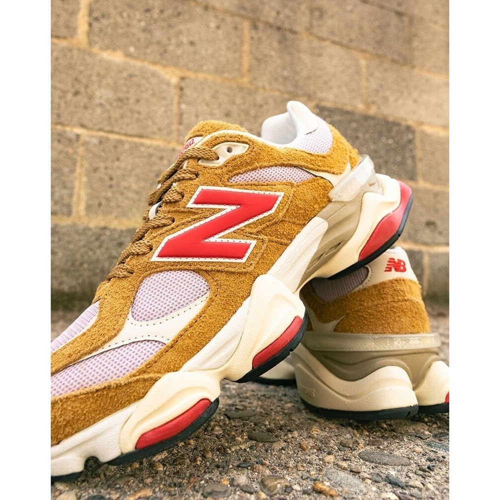 New Balance 9060 Womens Size 6 Beige Pink Running Shoes Sneakers NEW U9060GEA - Picture 4 of 9